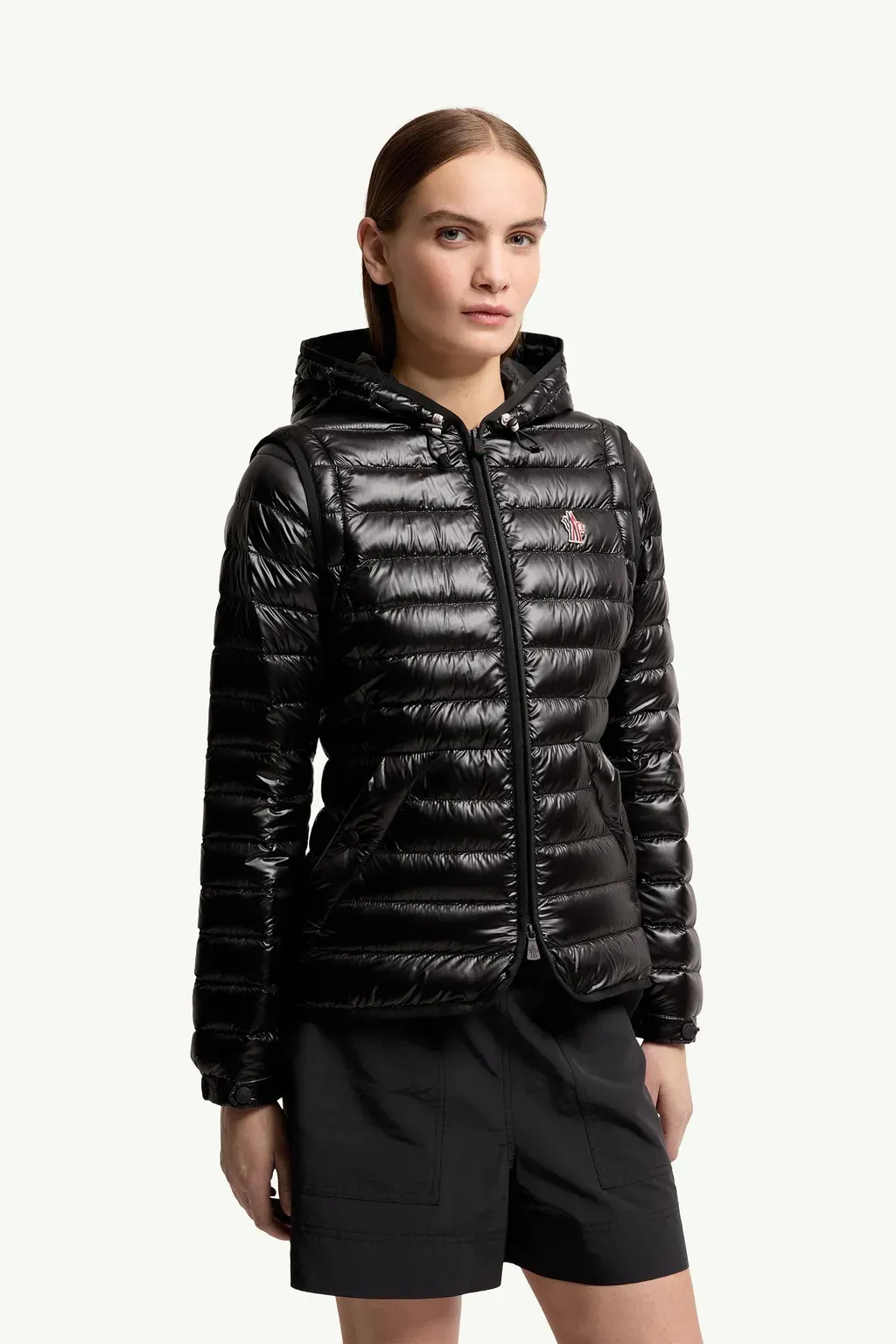 Karura 2-In-1 Hooded Short Down Jacket