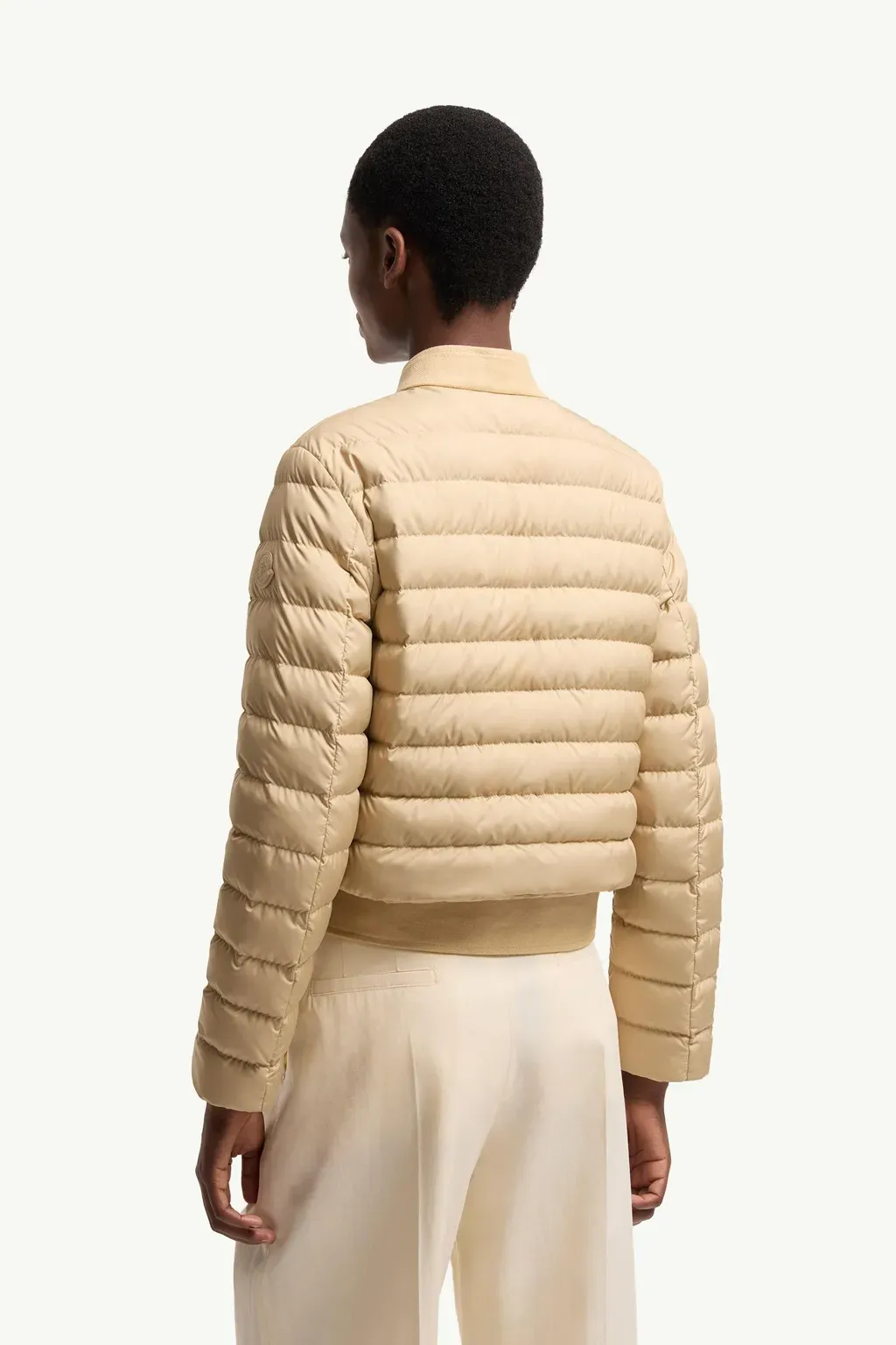 Juju Cotton & Linen-Trimmed Short Down Jacket