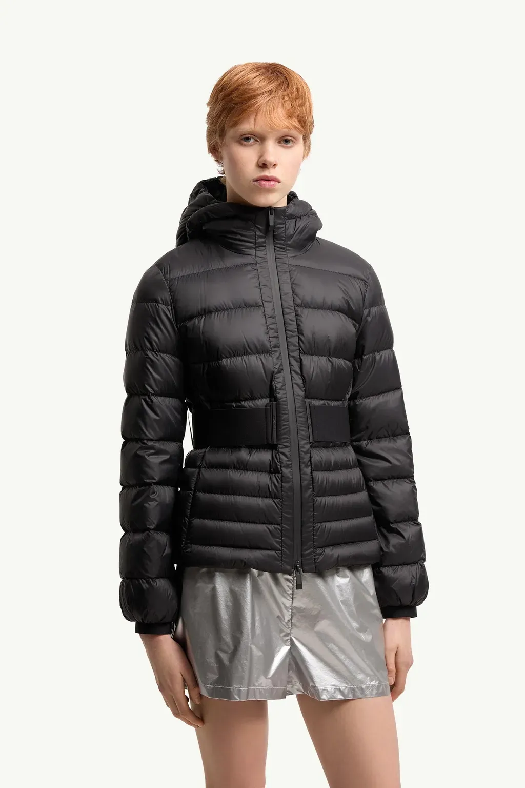 Magnolia Hooded Short Down Jacket