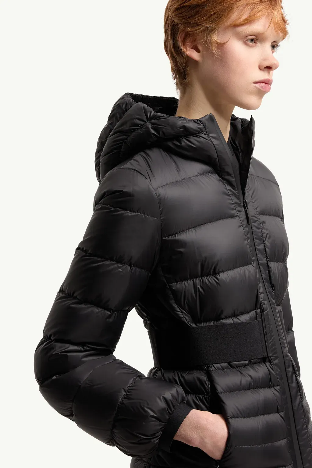 Magnolia Hooded Short Down Jacket