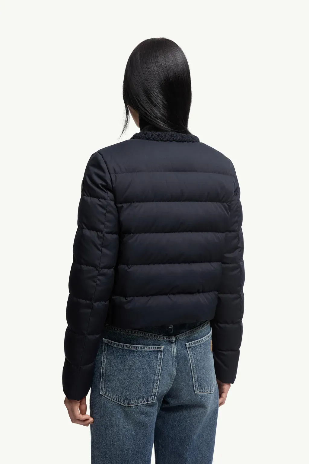 Maur Wool-Trimmed Short Down Jacket