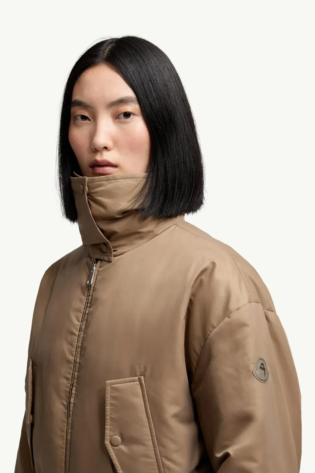 Moncler + Qiu Hao Chao Down Bomber Jacket