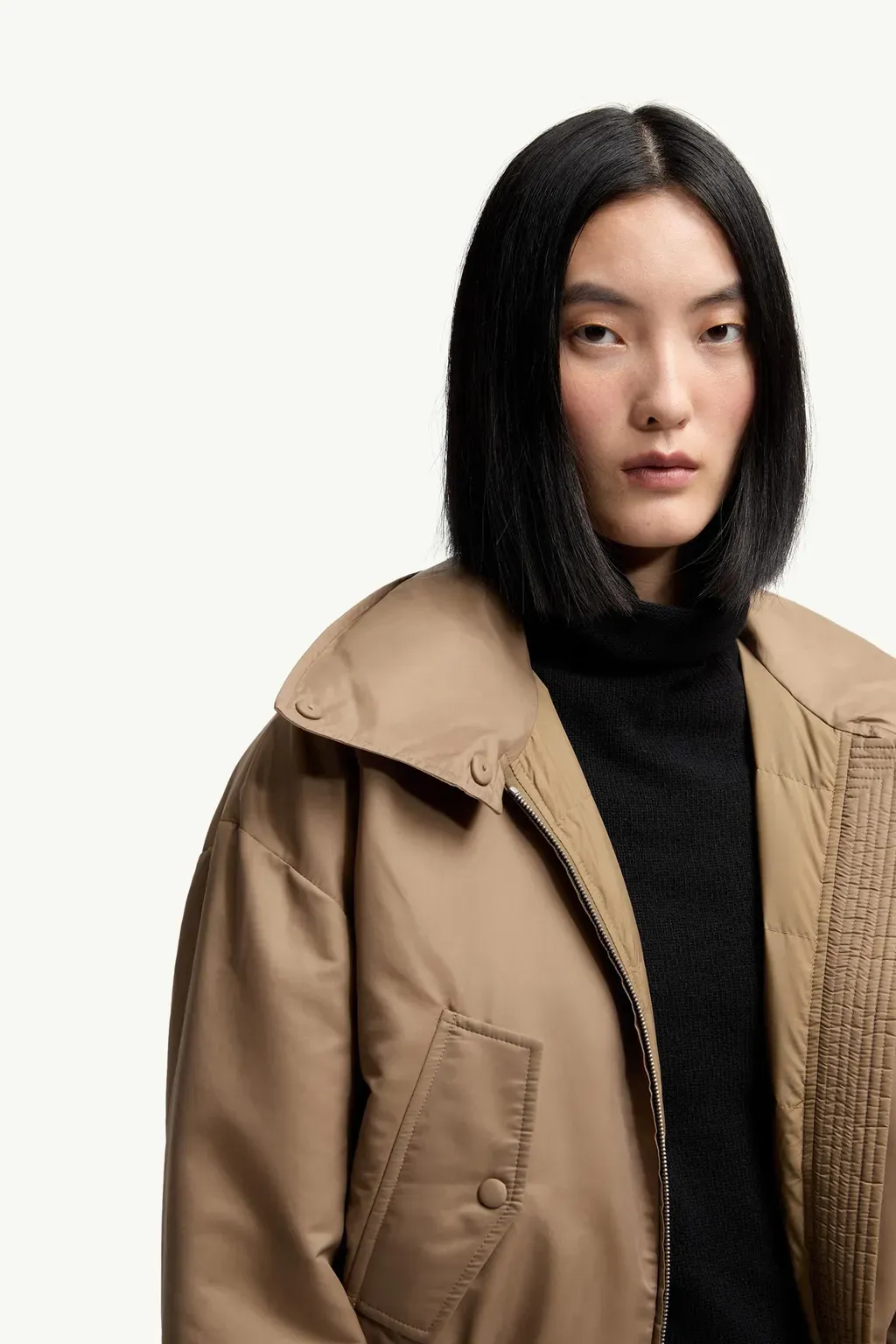 Moncler + Qiu Hao Chao Down Bomber Jacket
