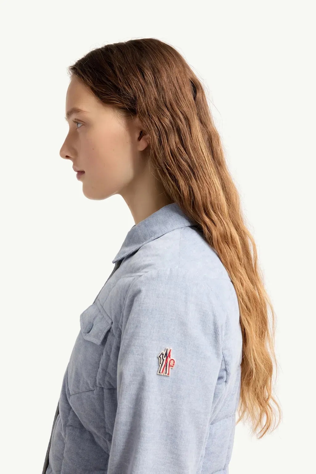 Nangy Corduroy Down Shirt Jacket