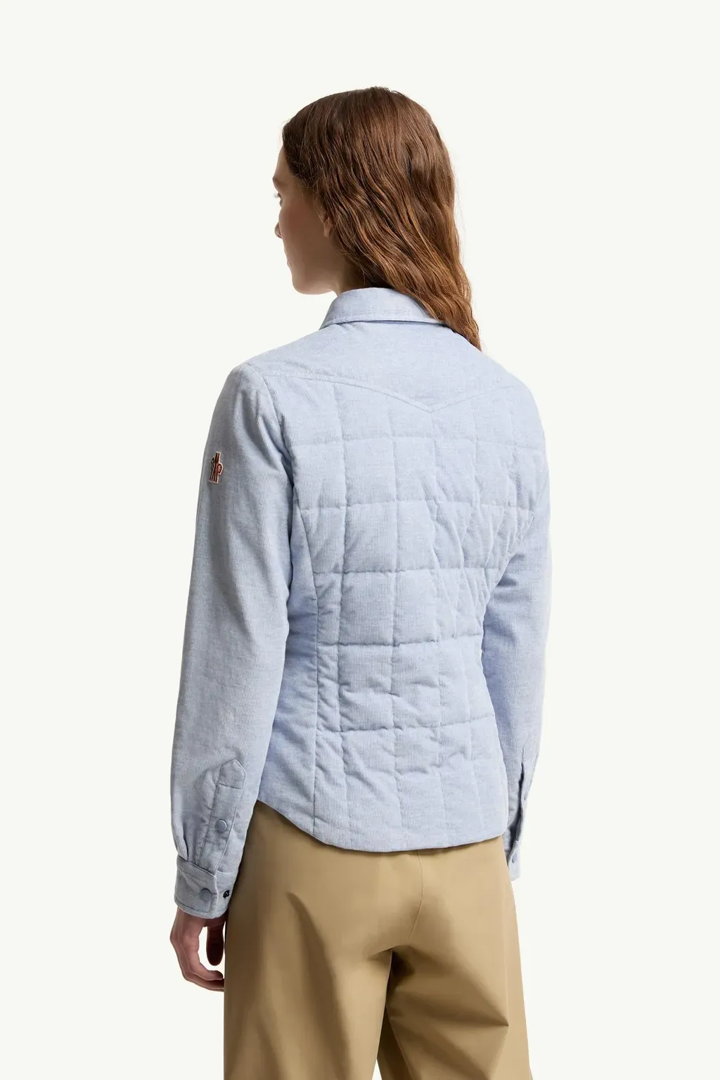Nangy Corduroy Down Shirt Jacket