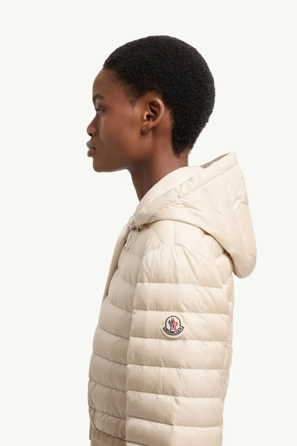 Oredon Hooded Mid-Length Down Jacket