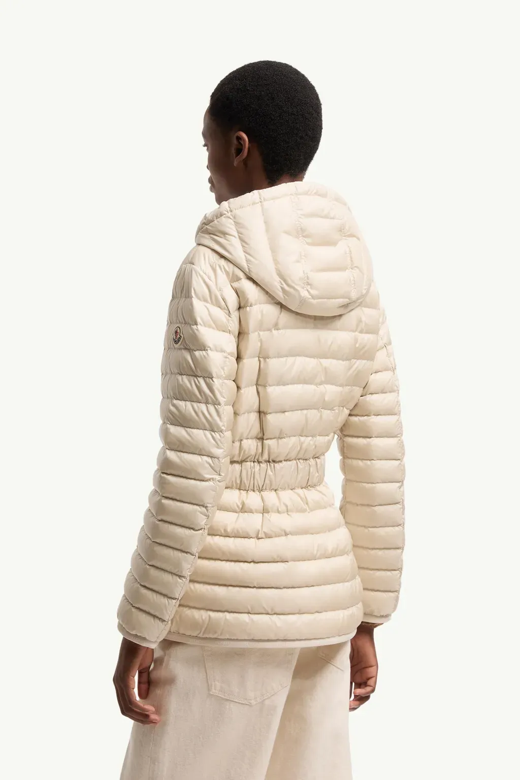 Oredon Hooded Mid-Length Down Jacket