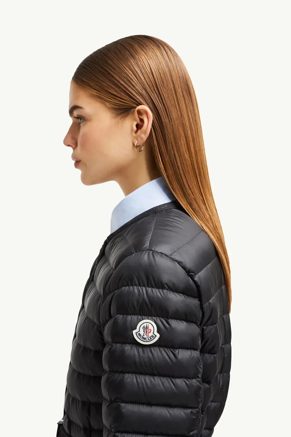 Oredon Hooded Mid-Length Down Jacket
