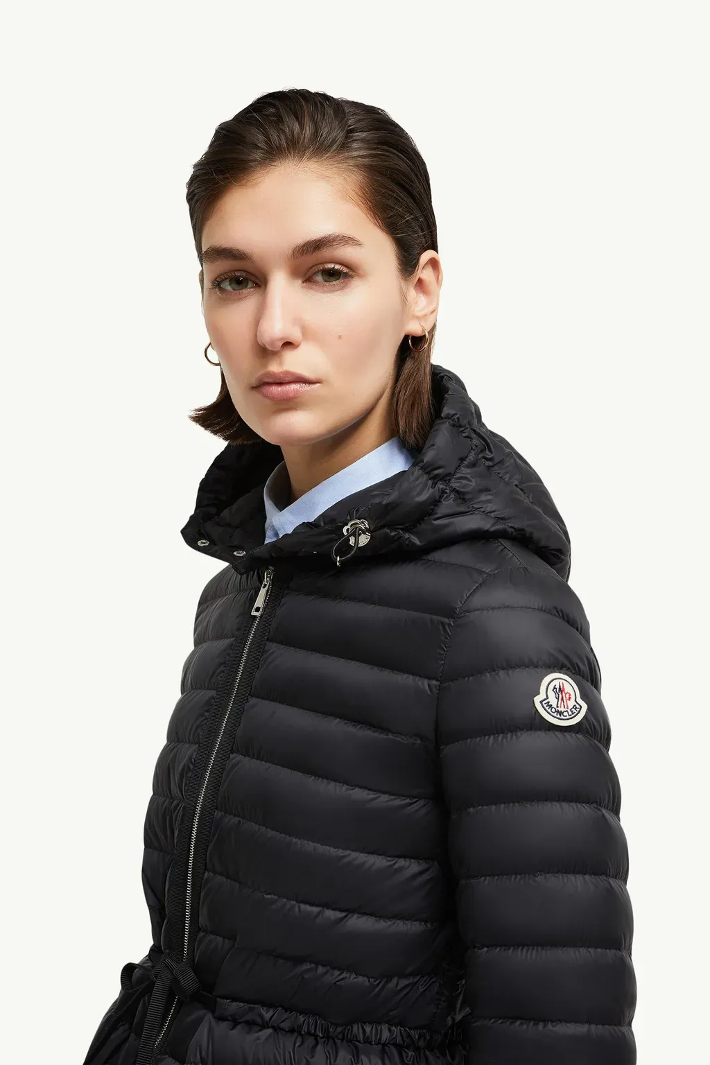 Raie Hooded Short Down Jacket