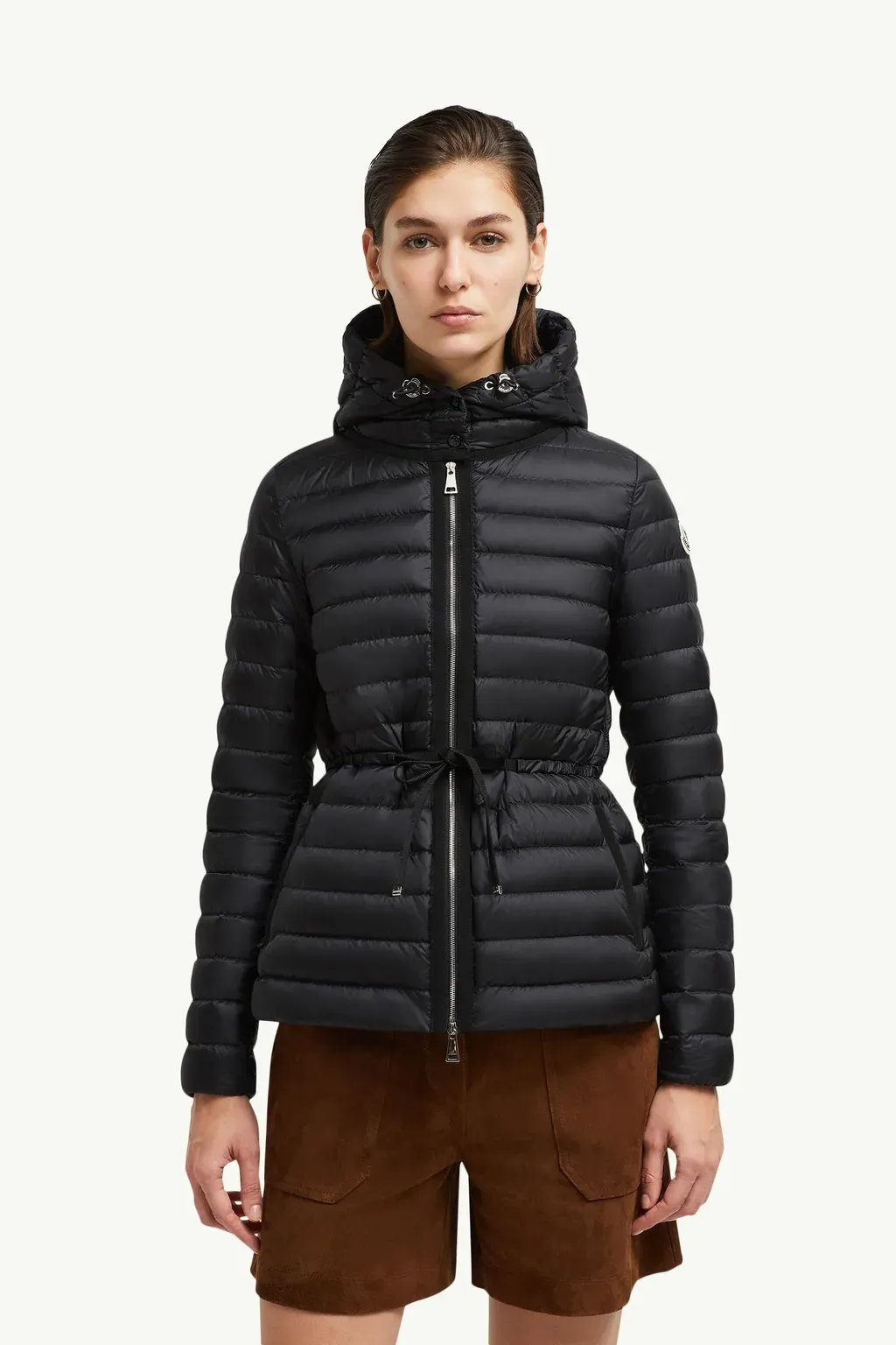 Raie Hooded Short Down Jacket