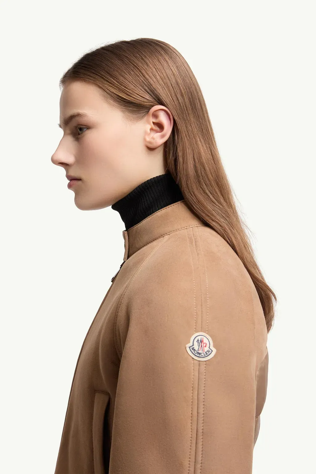 Vougeot Suede Short Down Jacket