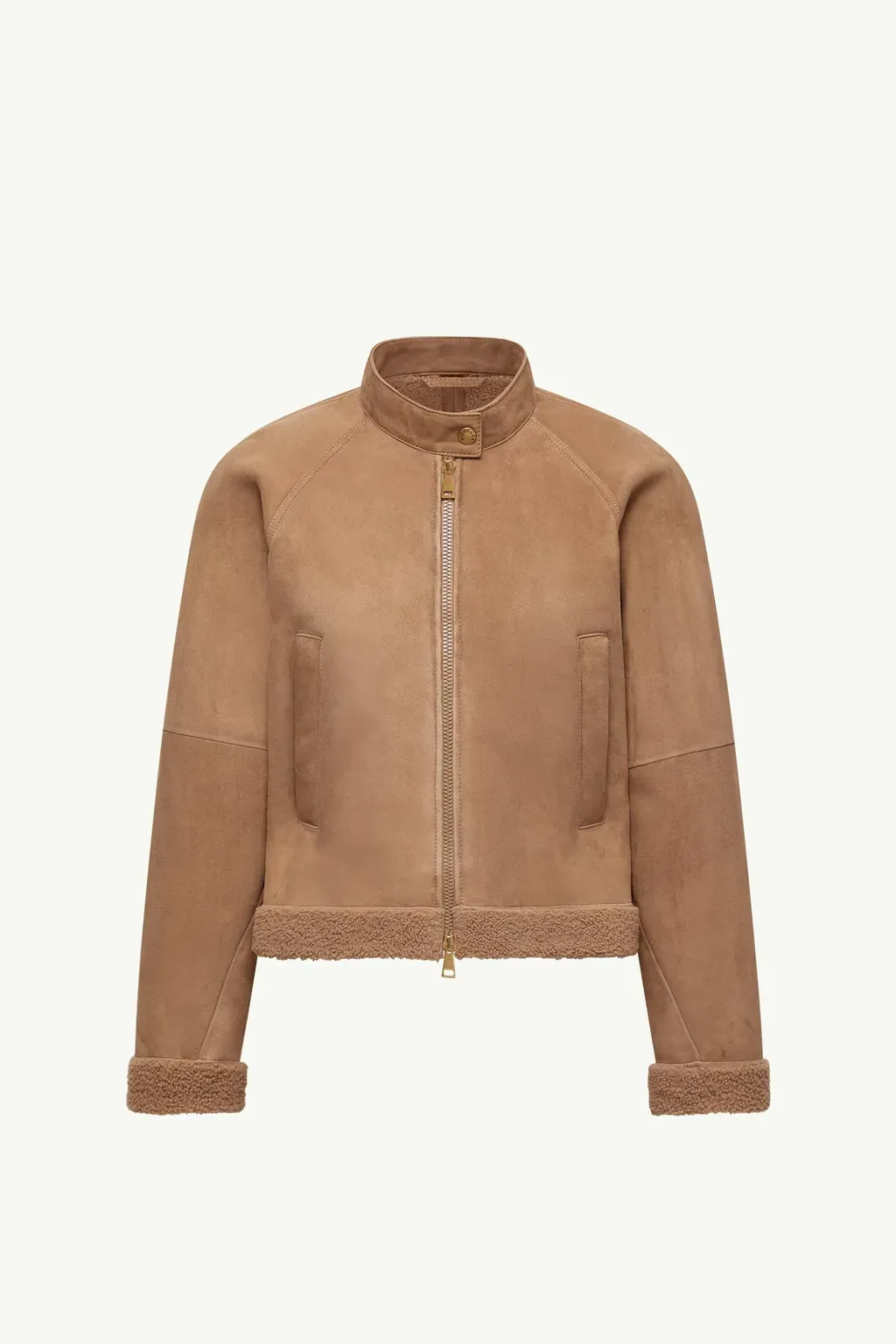 Vougeot Suede Short Down Jacket
