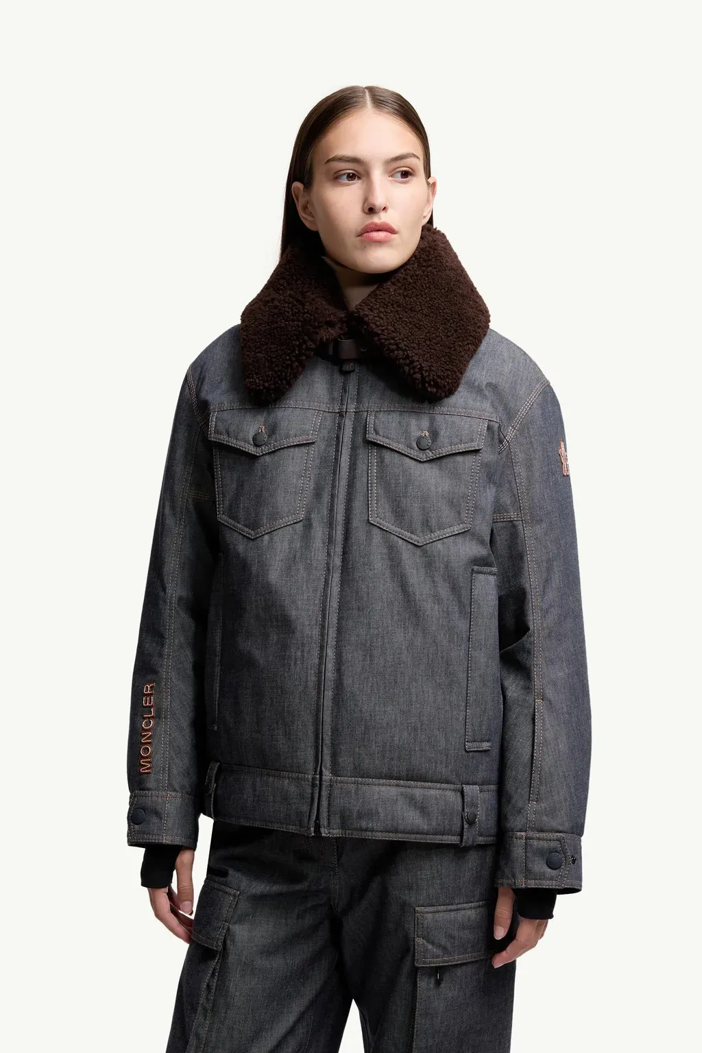 Yunque Denim Insulated Ski Jacket