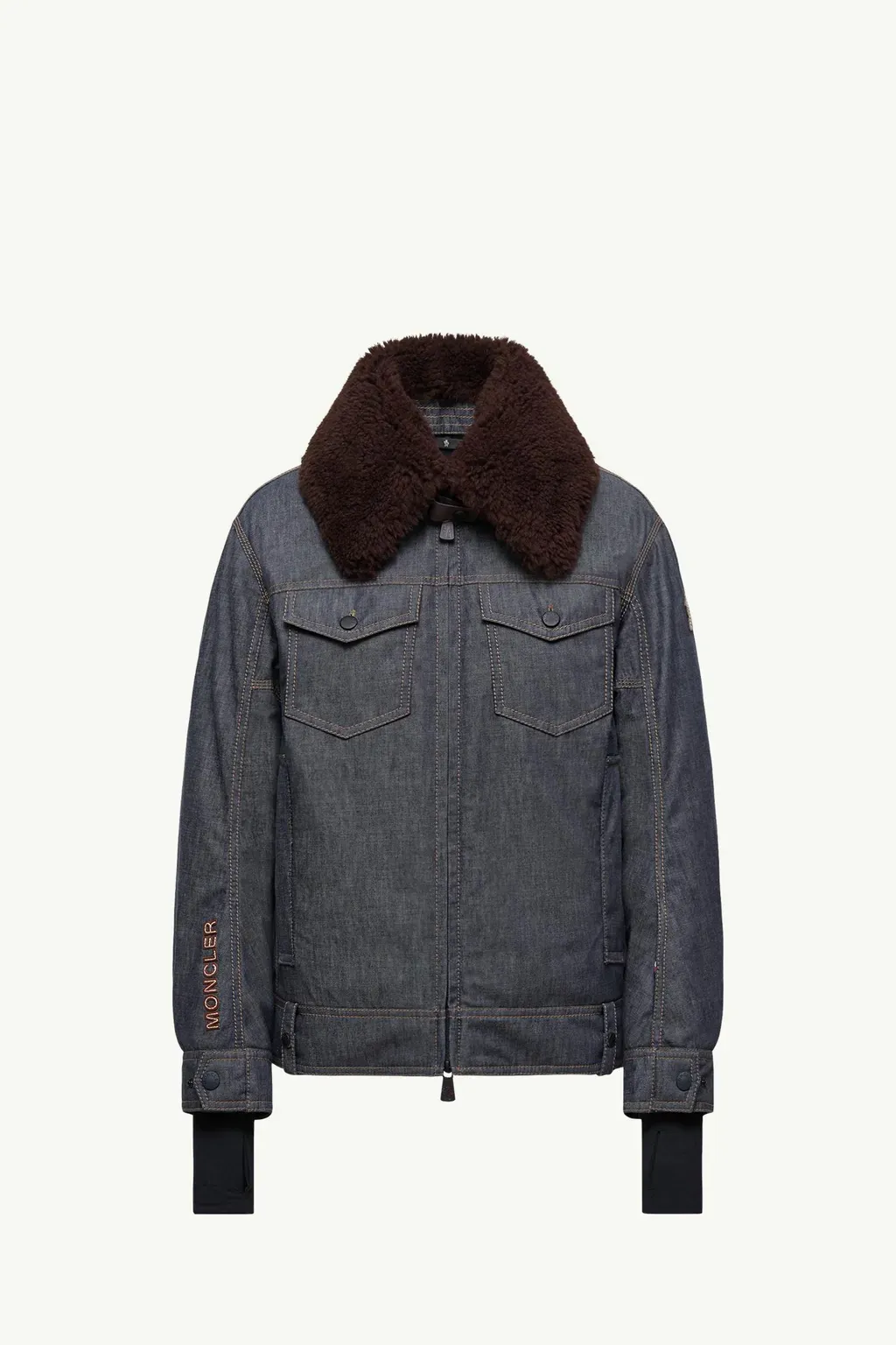 Yunque Denim Insulated Ski Jacket