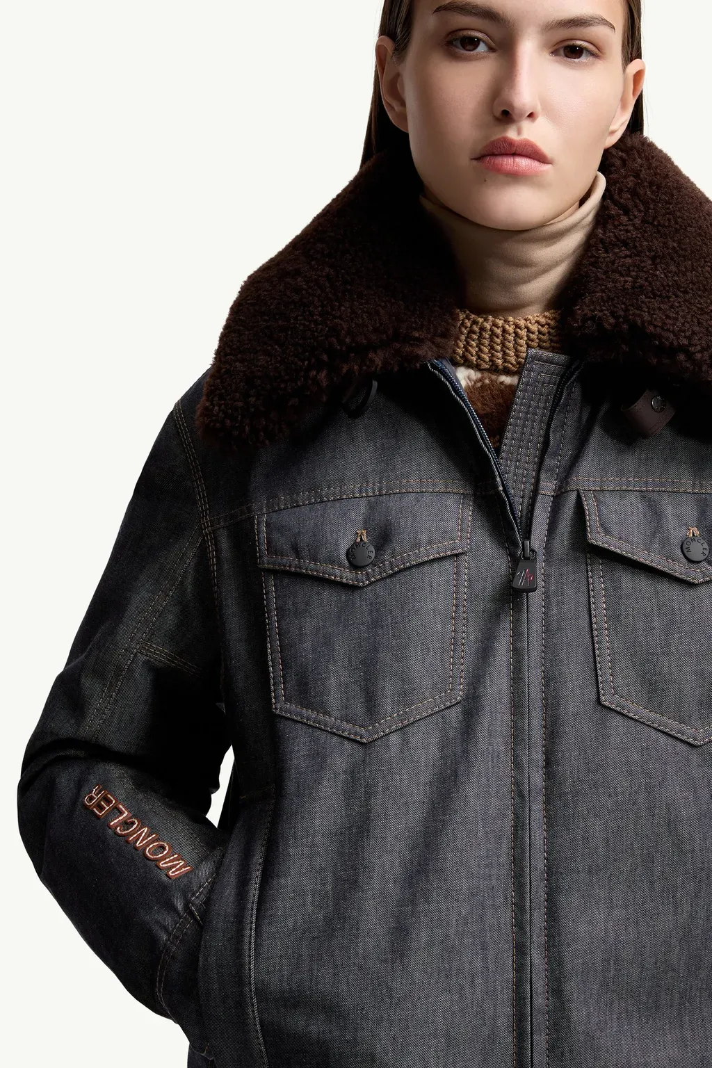 Yunque Denim Insulated Ski Jacket