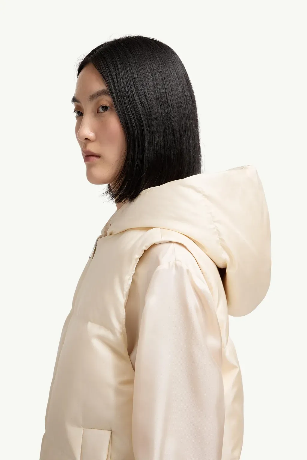 Moncler + Qiu Hao Linglong Hooded Down Gilet