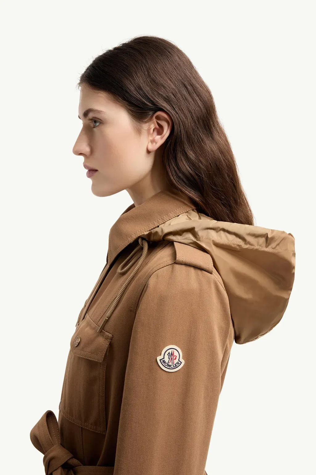 Centaurea Hooded Gabardine Field Jacket