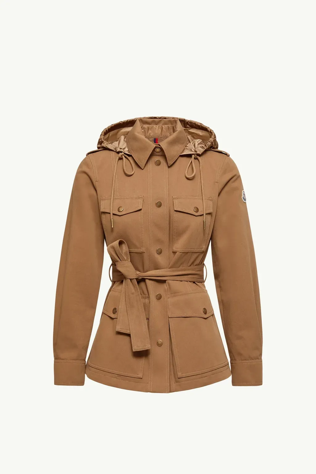Centaurea Hooded Gabardine Field Jacket