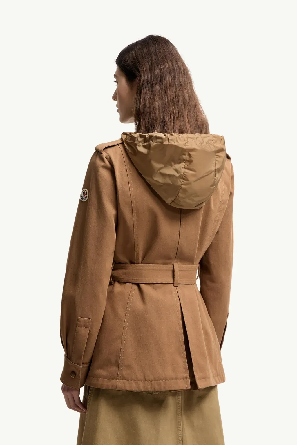 Centaurea Hooded Gabardine Field Jacket