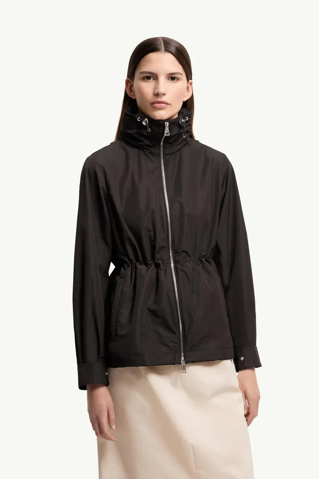 Enette Hooded Short Parka Jacket