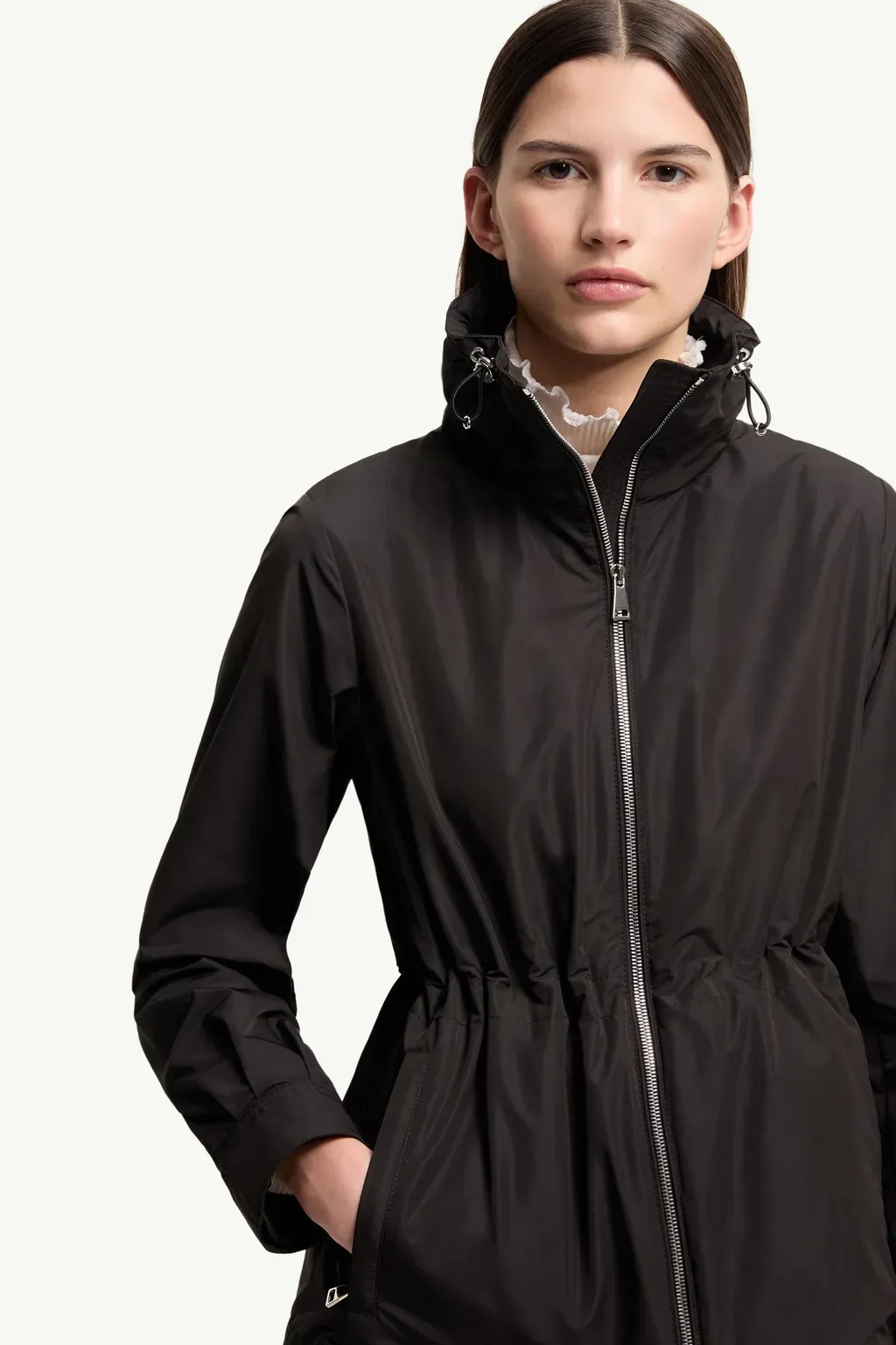 Enette Hooded Short Parka Jacket