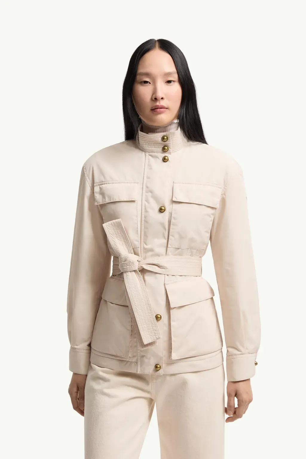 Maitake Belted Short Jacket