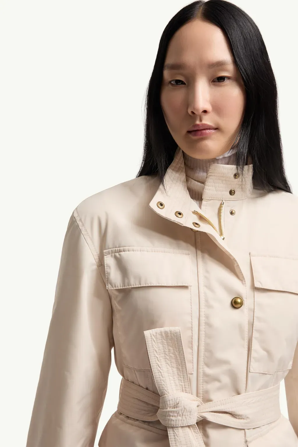 Maitake Belted Short Jacket