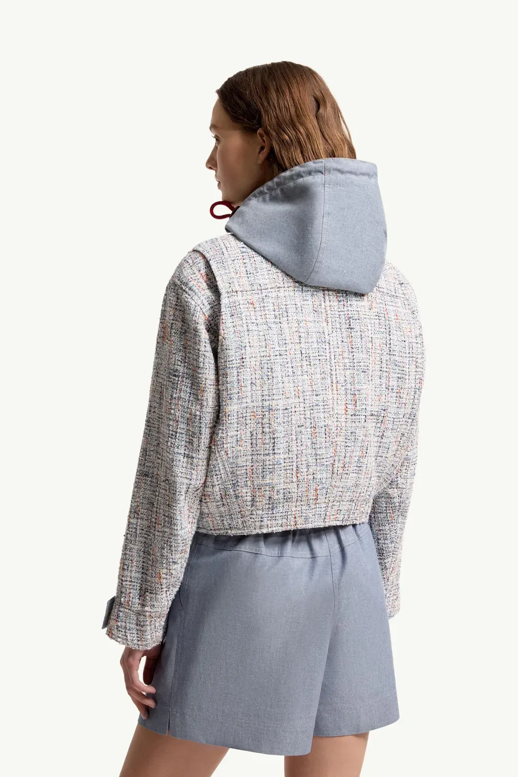Termez Hooded Tweed Jacket