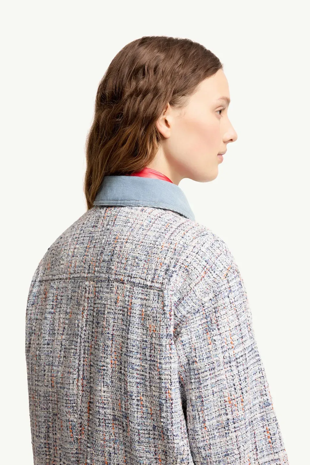 Termez Hooded Tweed Jacket