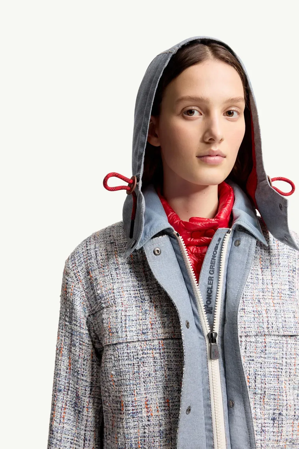 Termez Hooded Tweed Jacket