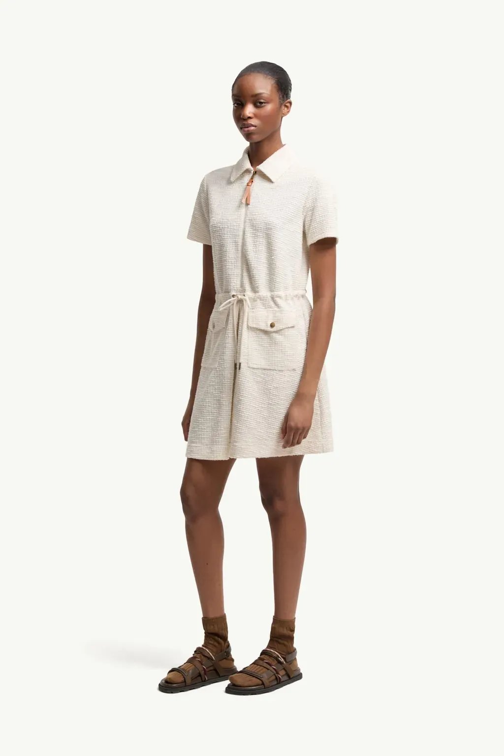 Bouclé Mini Dress