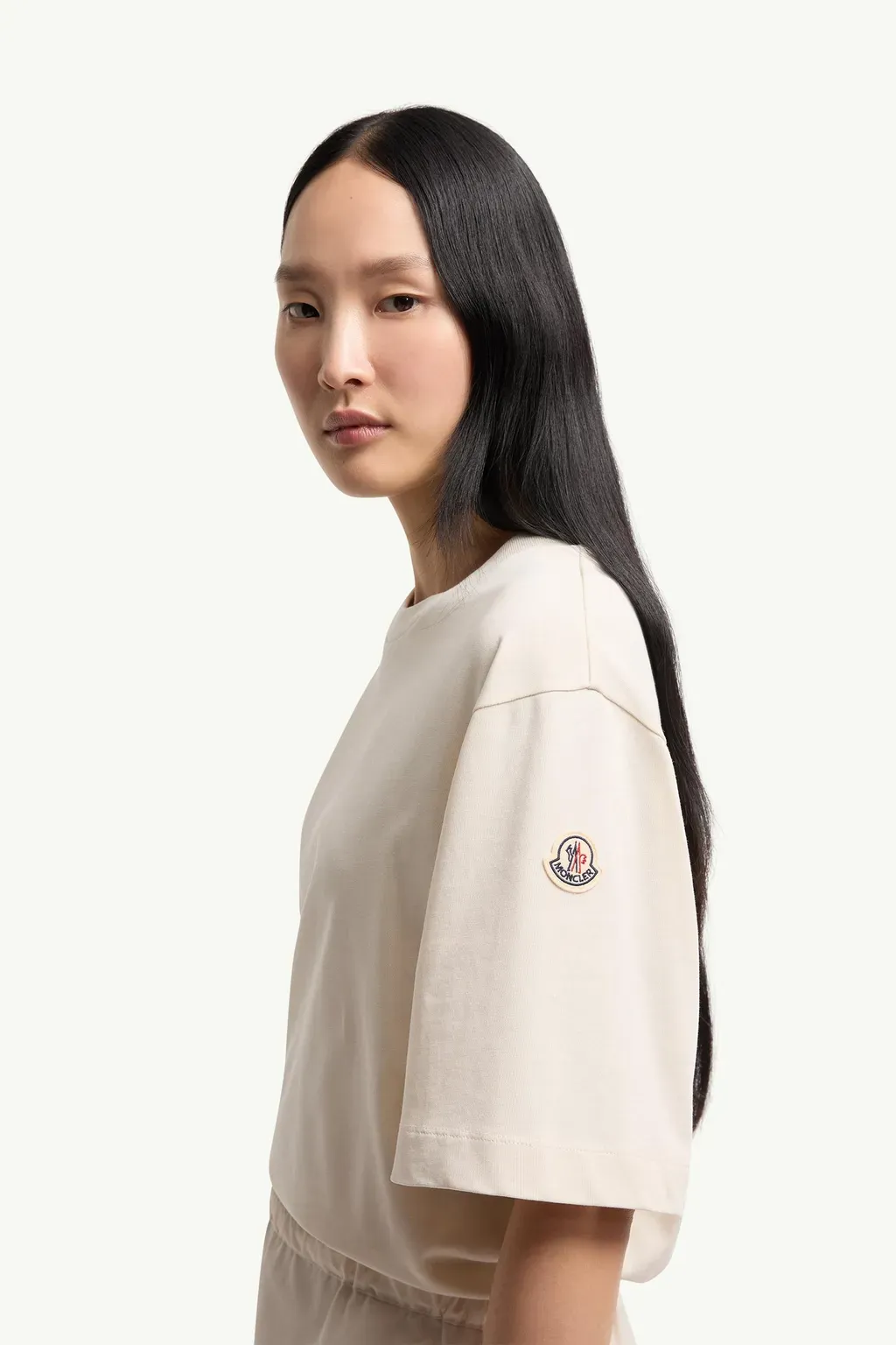 Cotton Blend Mini T-Shirt Dress
