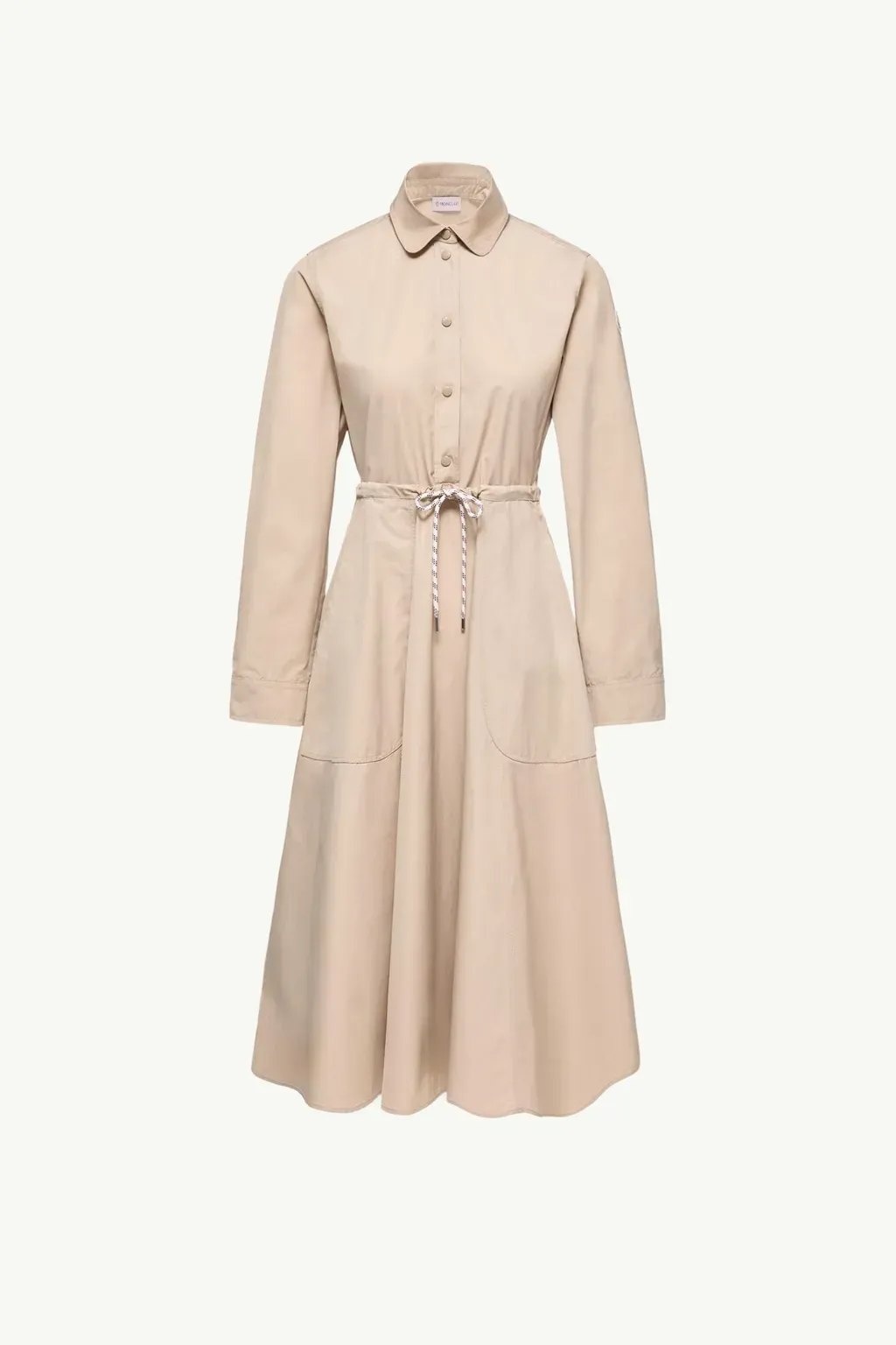 Poplin Midi Shirt Dress
