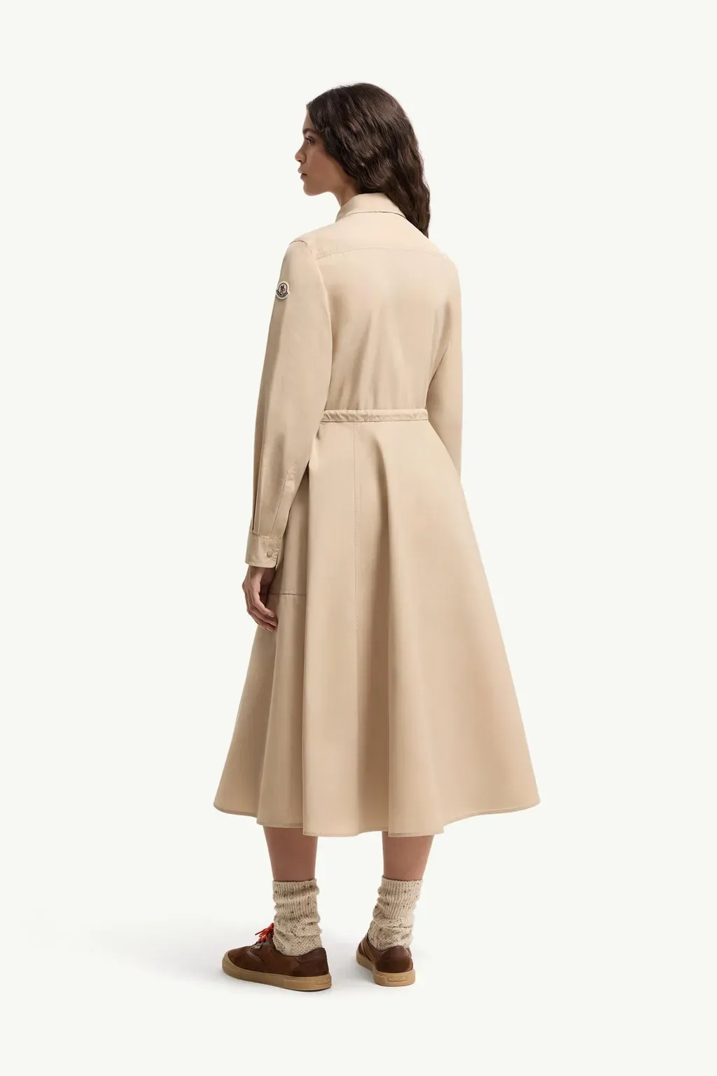 Poplin Midi Shirt Dress