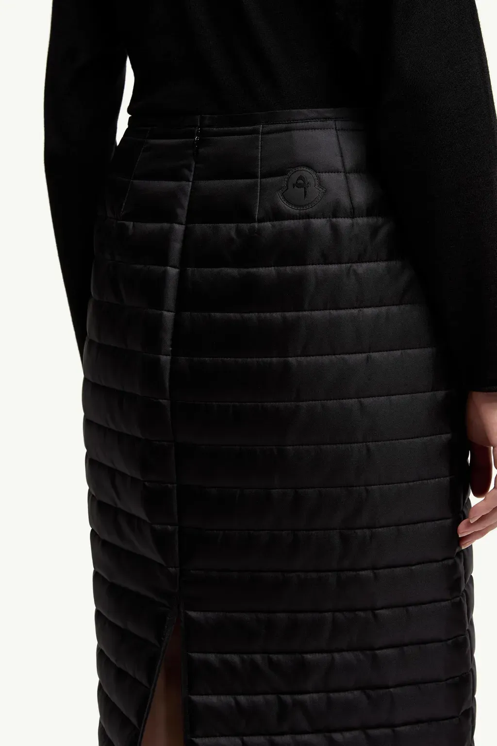 Moncler + Qiu Hao Padded Midi Skirt