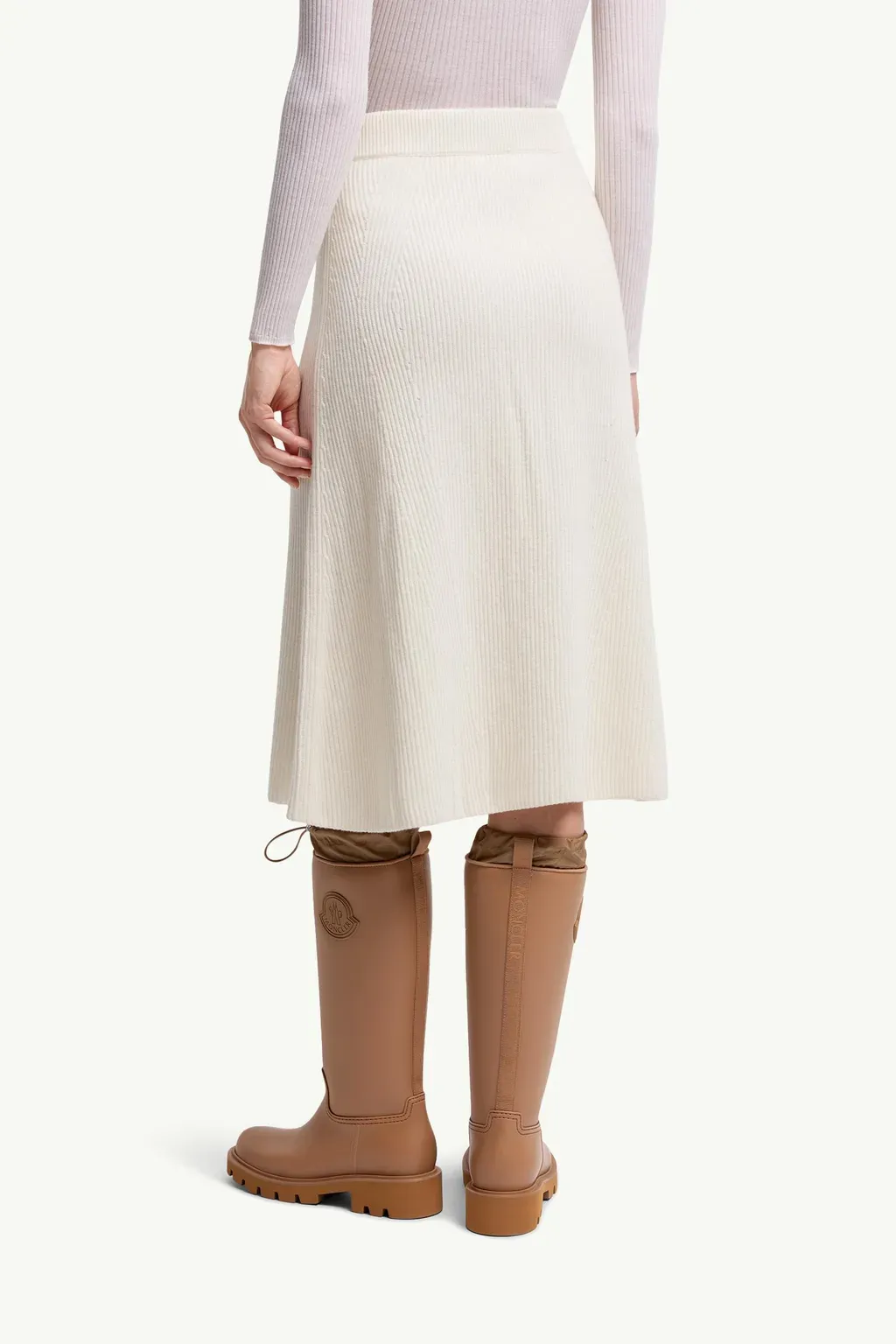 Wool & Cashmere Midi Skirt