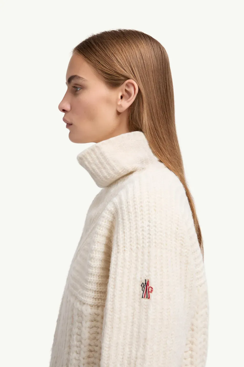 Alpaca Blend Polo Neck Jumper