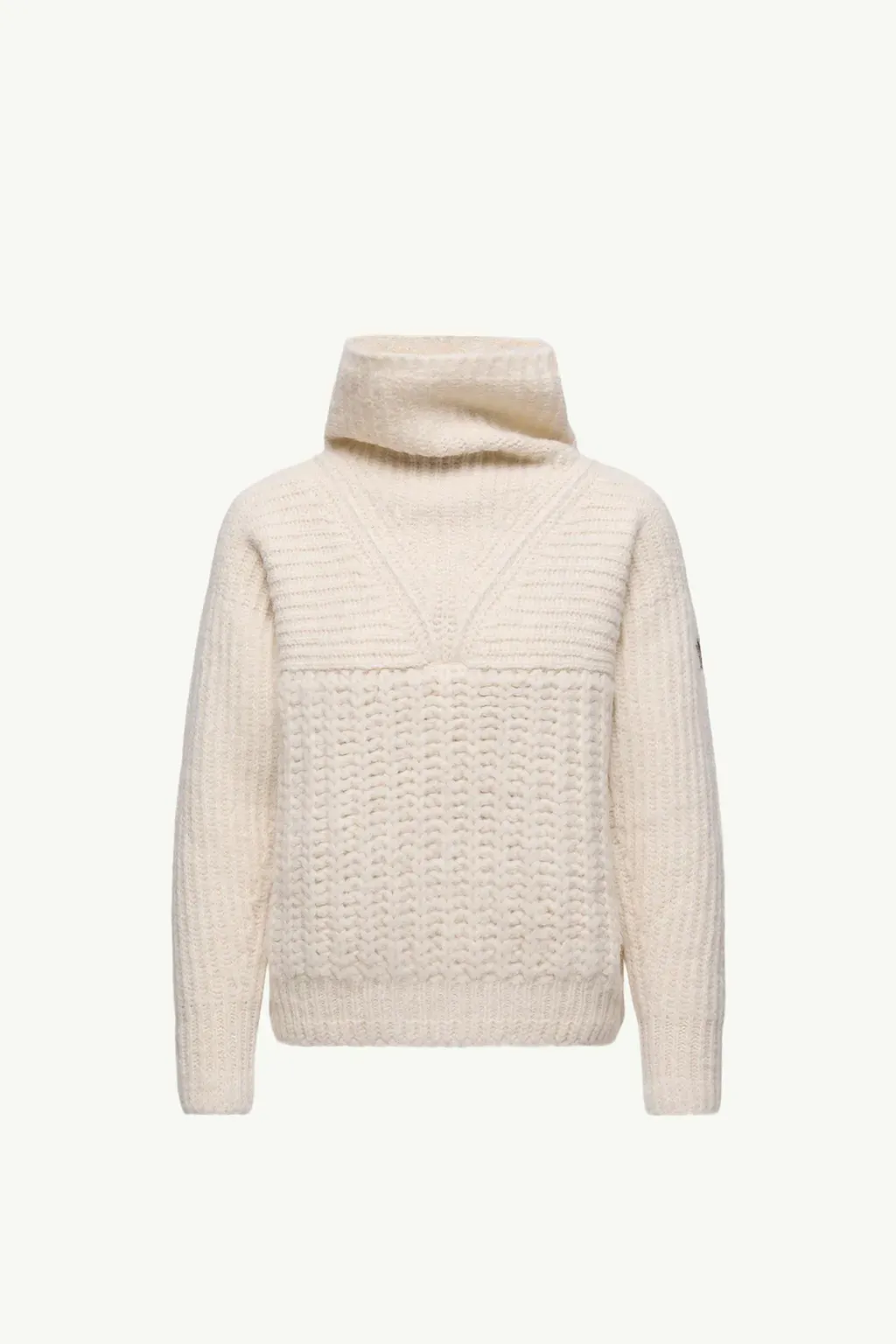 Alpaca Blend Polo Neck Jumper