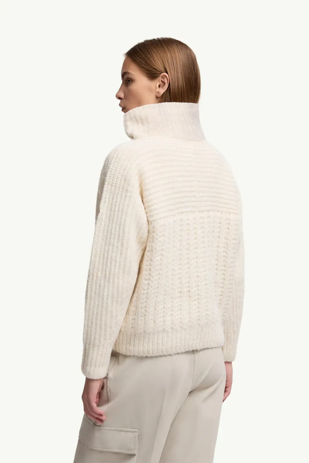 Alpaca Blend Polo Neck Jumper