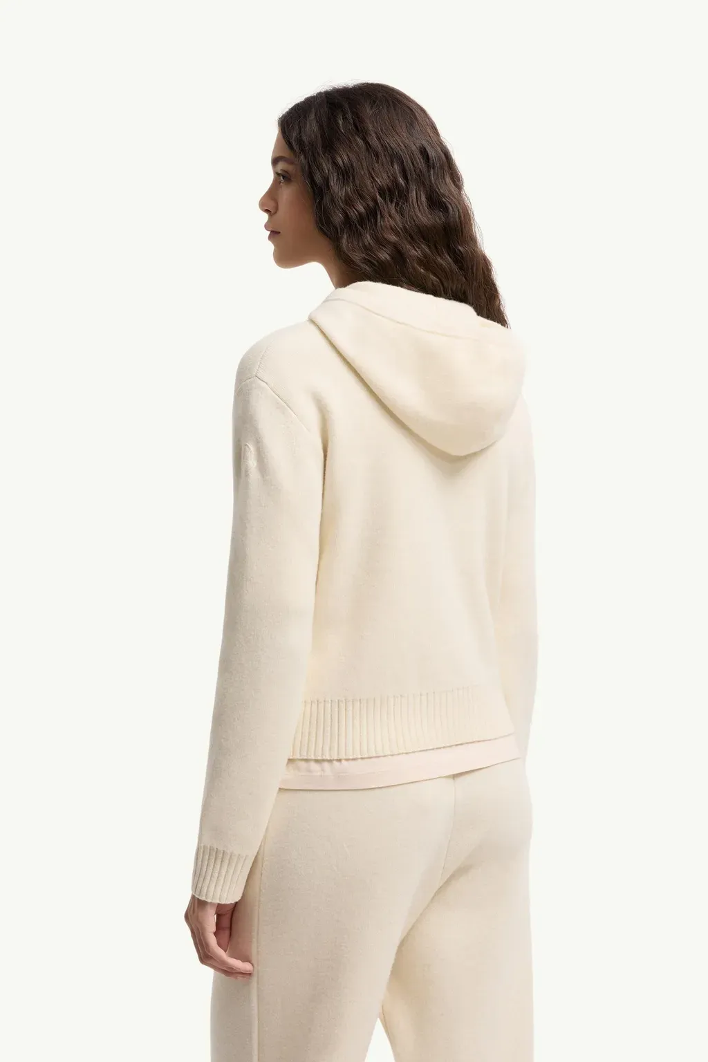 Cashmere & Wool Zip-Up Hoodie