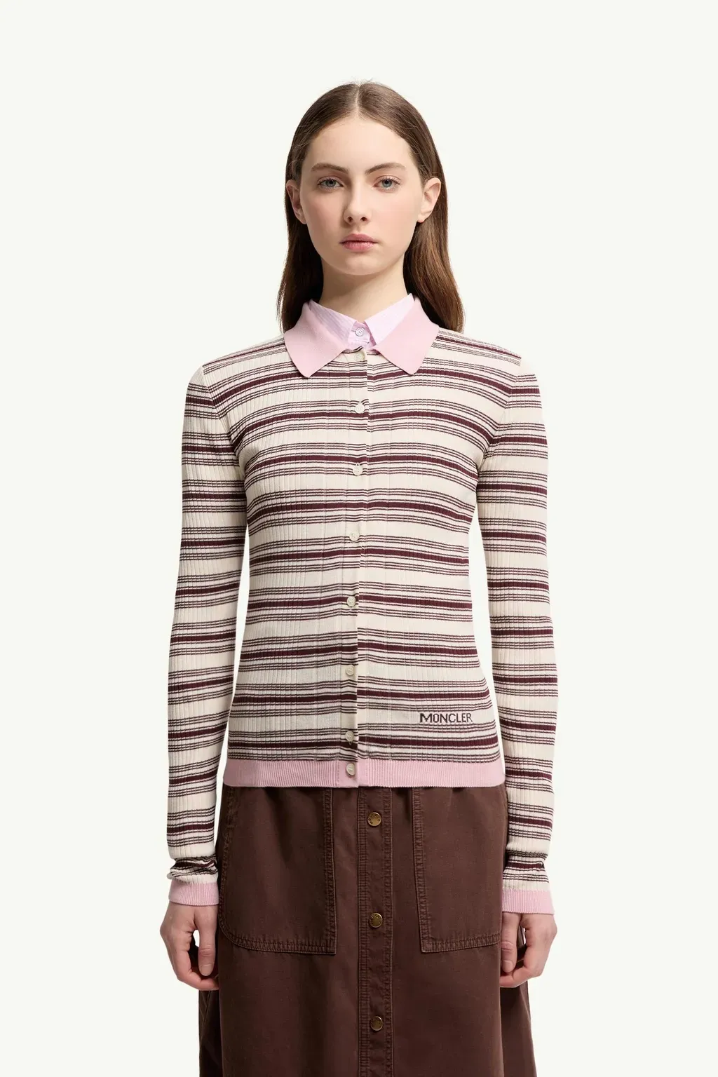 Cotton CrÊPe Polo Shirt