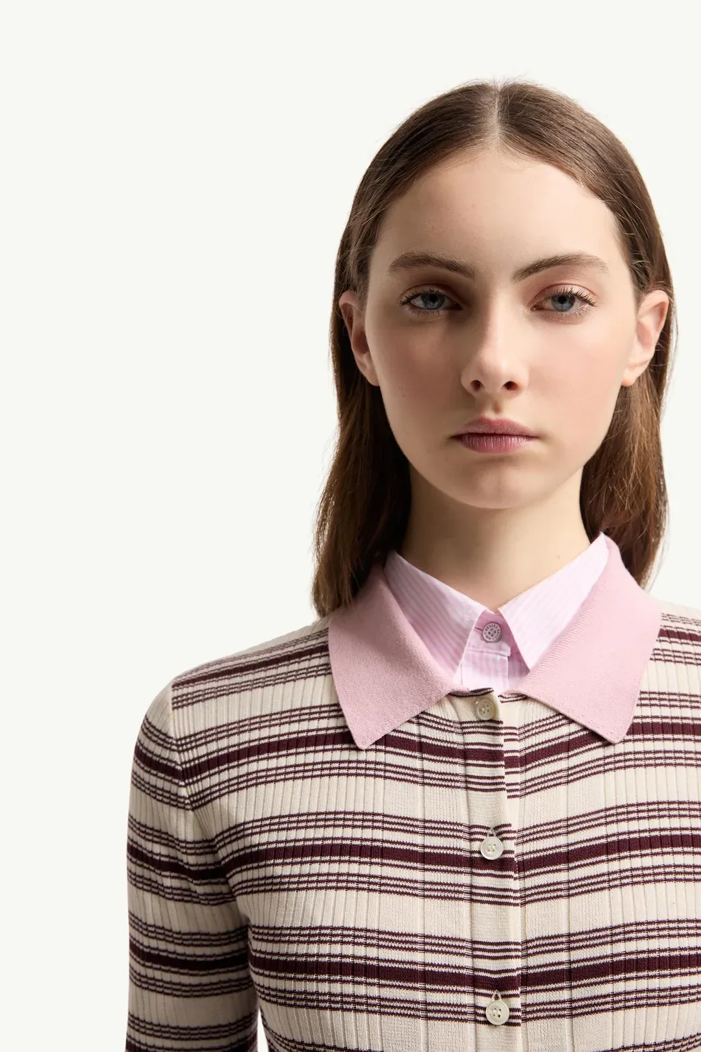Cotton CrÊPe Polo Shirt