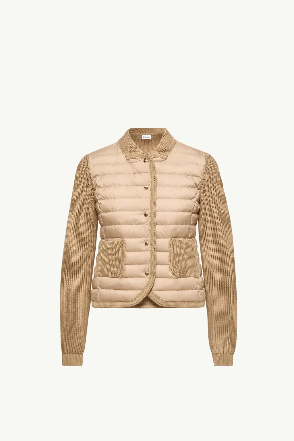 Cotton Padded Cardigan