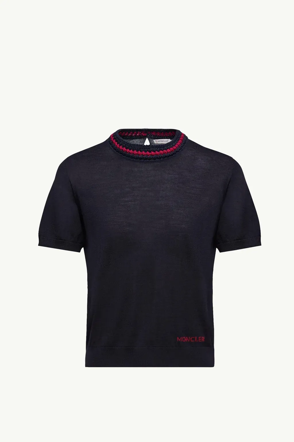 Jacquard Logo Wool Jumper