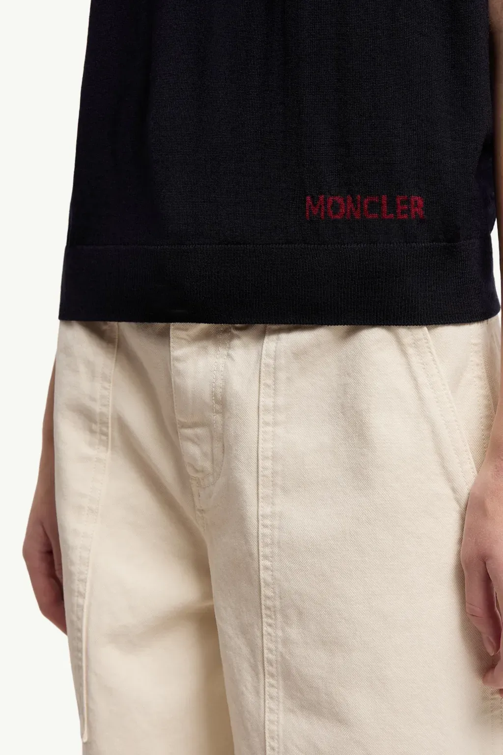 Jacquard Logo Wool Jumper