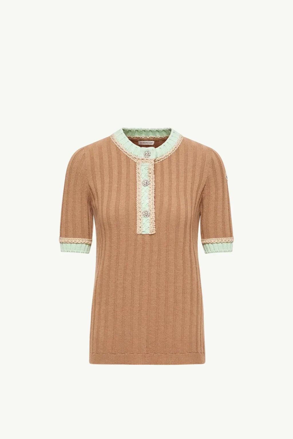 Jewel Buttons Wool & Cashmere Jumper