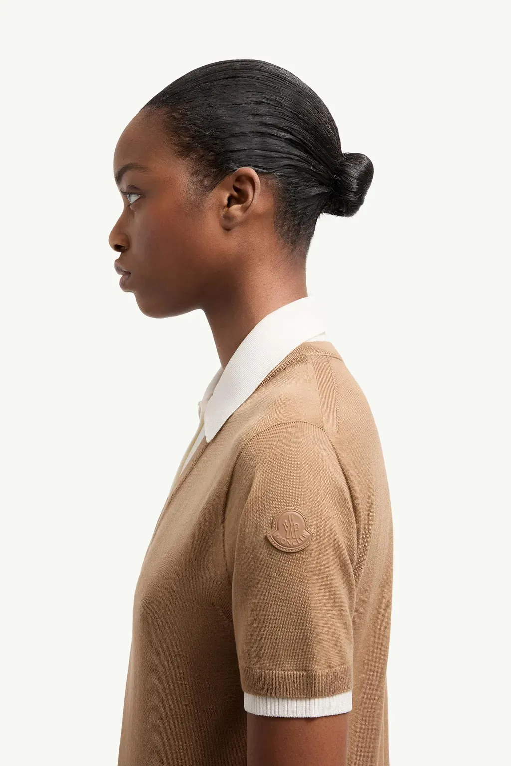 Layered Wool Polo Shirt