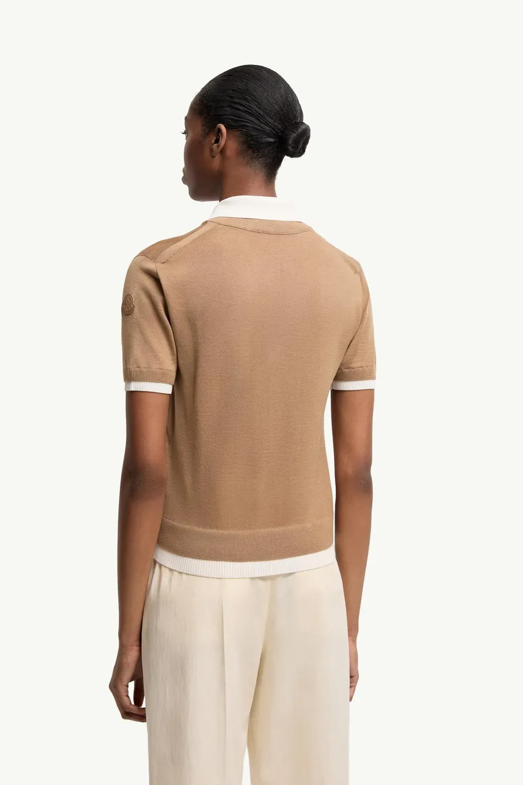Layered Wool Polo Shirt