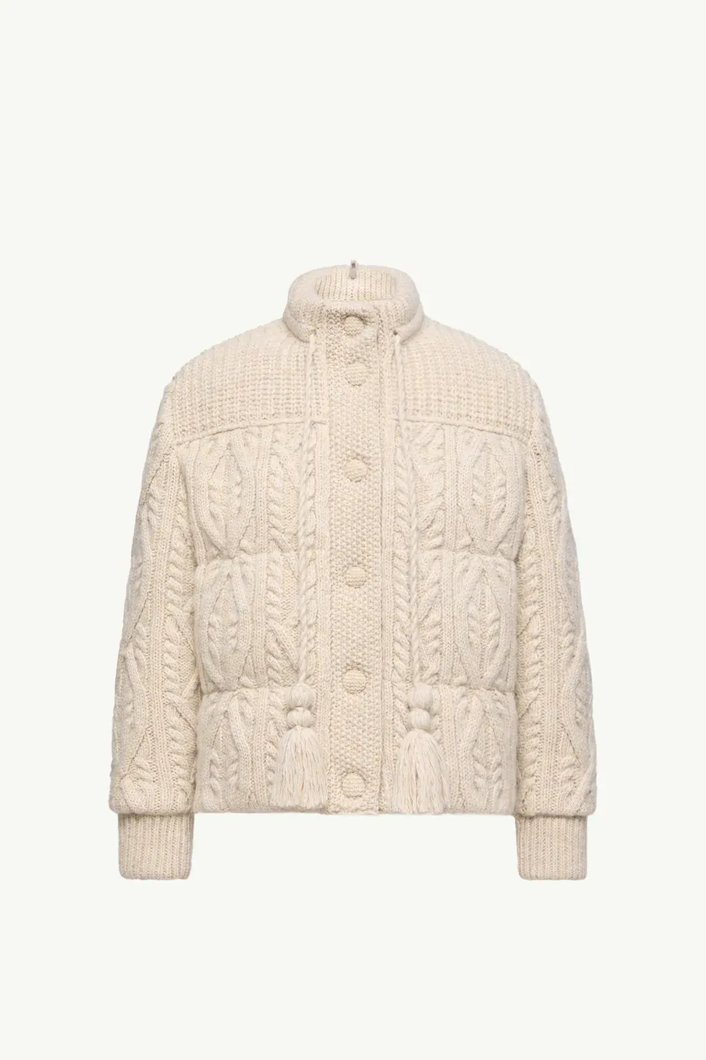 Melgven Wool Blend Short Down Jacket