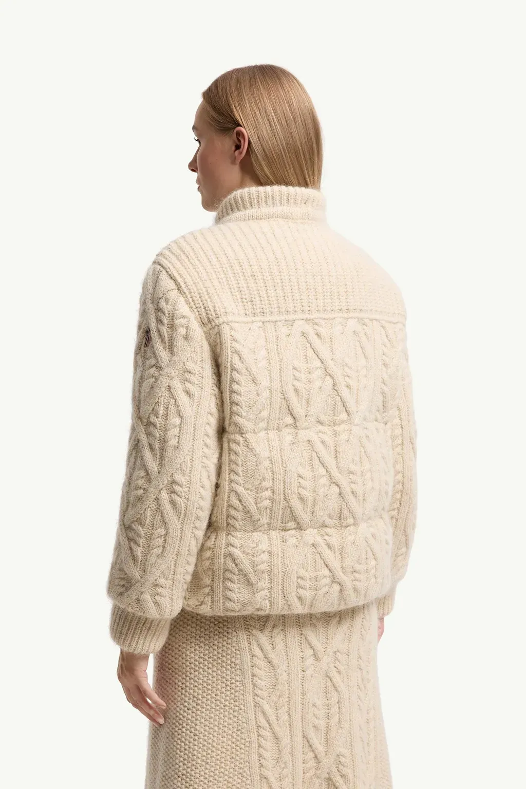 Melgven Wool Blend Short Down Jacket